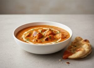 Why Swad is the Premier Indian Restaurant in West Vancouver. Delicate Photograph of Butter Chicken.